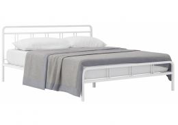 Кровать Рейк 140х200 белая (143x)