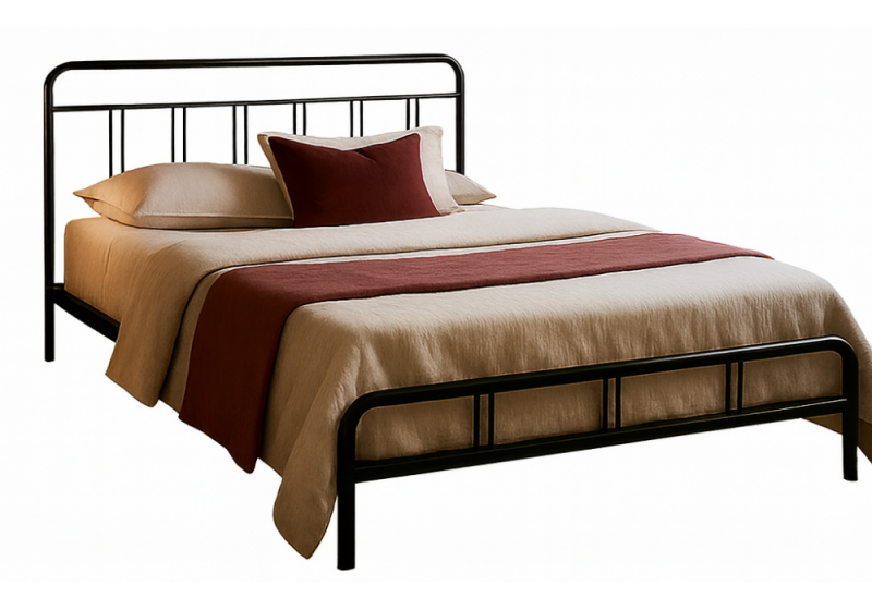 Кровать Рейк 160х200 черная (162x). 