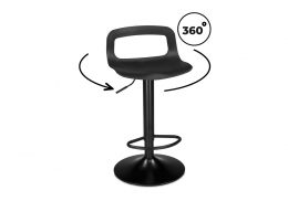 Барный стул Volt black (38x39x76)