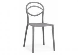Пластиковый стул Simple gray (44x55x85)