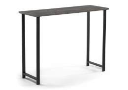 Барный стол Дилан Лофт 120х40х90 бетон темный (120x40x90)