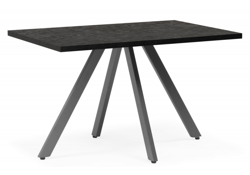 Стол деревянный Райн 32 116(160)x77 раздвижной малави / серый (77x77). 