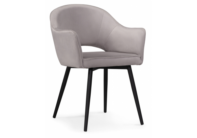 Стул на металлокаркасе Ойстер MR-28 / черный (59x59x80). 